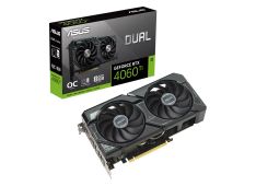 ASUS Dual GeForce RTX 4060 Ti SSD OC Edition 8GB GDDR6 (DUAL-RTX4060TI-O8G-SSD) grafična kartica, PCIe 4.0, 1xHDMI 2.1a, 3xDisplayPort 1.4a