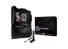 ASUS ROG MAXIMUS Z890 HERO LGA1851 ATX osnovna plošča - Intel Z890, 4xDDR5, 6xM.2, 1xSlimSAS, 4xSATA,5Gb+2.5Gb LAN, WiFi 7, BT, 1xHDMI, 2xTB4 porta (USB Type-C), Aura Sync