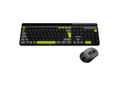 CANYON HSET-W5 EN Keyboard+Mouse AAA+AA Wireless Black