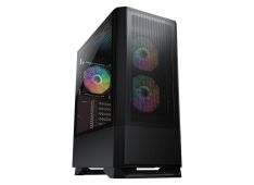 COUGAR MX430 Mesh RGB PC Case, Mid Tower, Black