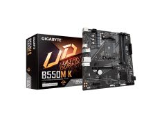 GIGABYTE B550M K AM4 mATX osnovna plošča - AMD B550, 4xDDR4, 2xM.2, 4xSATA, 1Gb LAN, 1xDP, 1xHDMI