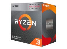 Procesor AMD Ryzen 3 3200G (3.6/4.0 GHz, 4C/4T, 4 MB, 65 W, AM4) box, s hladilnikom Wraith Stealth, z grafiko RX Vega 8