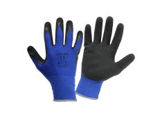 ROKAVICE L LATEX NAVY ČRNE PROFIX L211710K