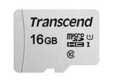 SDHC TRANSCEND MICRO 16GB 300S, 95/10MB/s, C10 - TS16GUSD300S - 760557841043
