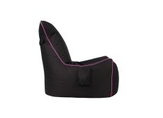 Sedežna vreča GOOSE BAG (črna + roza) 100x90x70 Tkanina črna + roza