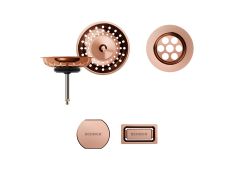 Set izliv, preliv in gumb SCHOCK 400051 Copper