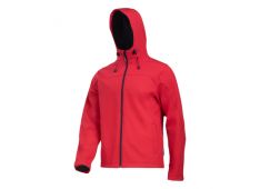 SOFTSHELL JAKNA Z KAPUCO RDEČA 3XL LAHTI L4094106