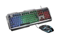 TRUST GAMING SET TIPKOVNICA+MIŠKA GXT 845 TURAL - 22457 - 8713439224573