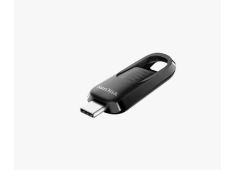 USB C DISK SANDISK 256GB Ultra Slider, 3.2 Gen1, 400 MB/s, črn - SDCZ480-256G-G46 - 619659190026