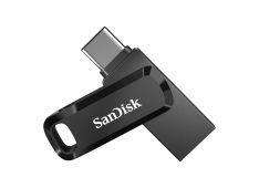 USB C & USB disk SanDisk 256GB Ultra Dual GO, 3.2, 400 MB/s, črn - SDDDC3-256G-G46 - 619659177638