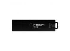 USB disk Kingston Ironkey 512GB D500S, USB 3.2, FIPS 140-3 Level 3, TAA/CMMC, AES-256 bit - IKD500S/512GB - 740617338034