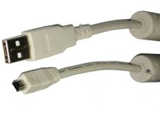 USB kabel TIP A moški-B HP mini moški 1,5m